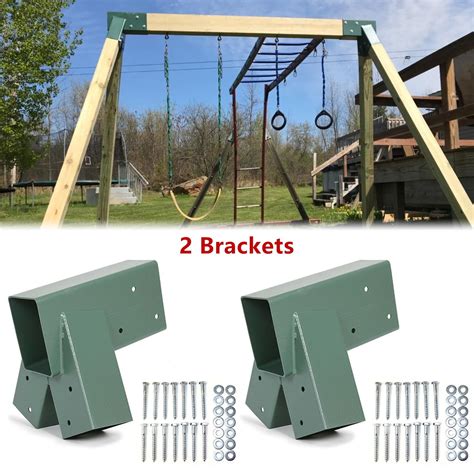 metal brackets for swing set|heavy duty swing set brackets.